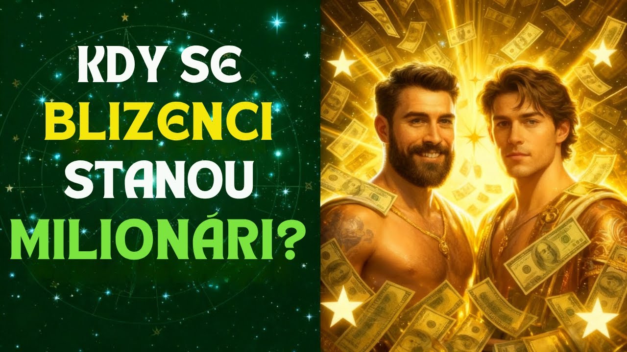12 Důkazů, že Blíženci Mají Osud Milionáře 💸♊