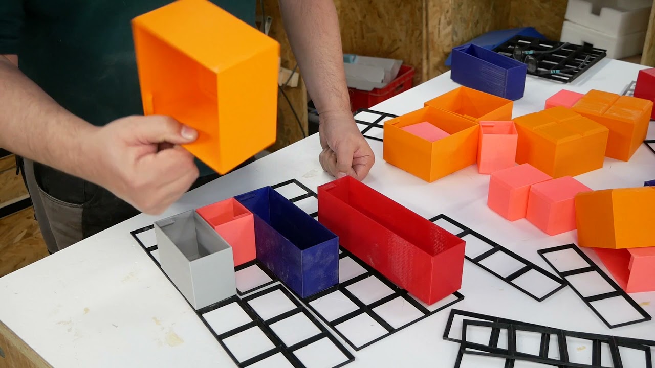 Ordnung aus dem 3D Drucker ...was geht da