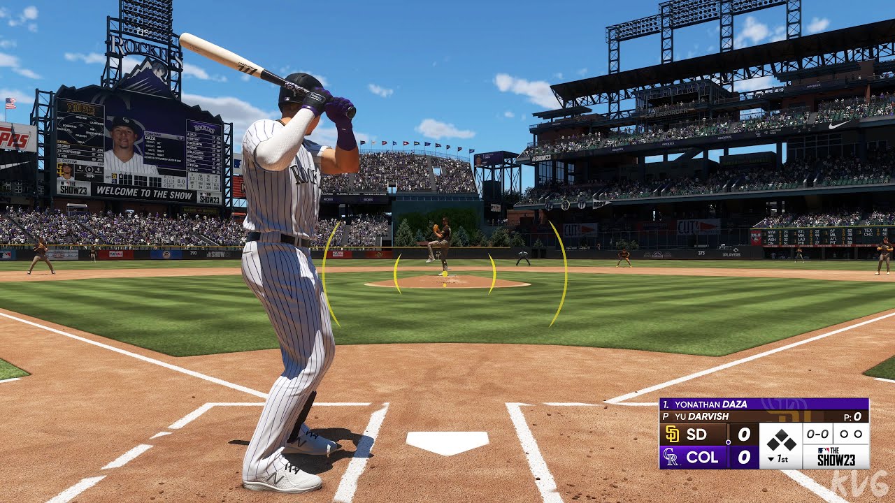 MLB The Show 23 - San Diego Padres vs Colorado Rockies - Gameplay (PS5 UHD) [4K60FPS]