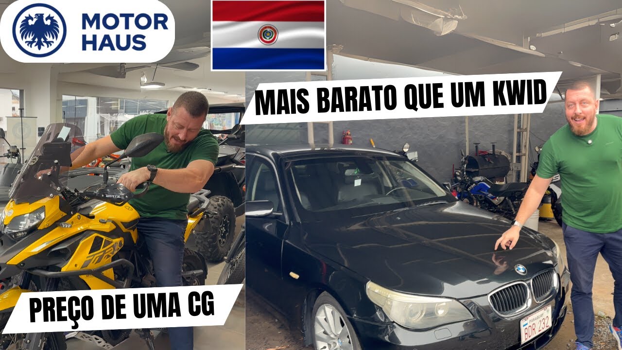 NUNCA MAIS COMPRE CARRO NO BRASIL SEM VER ISSO - PREÇOS DE CARROS E MOTOS NO PARAGUAI