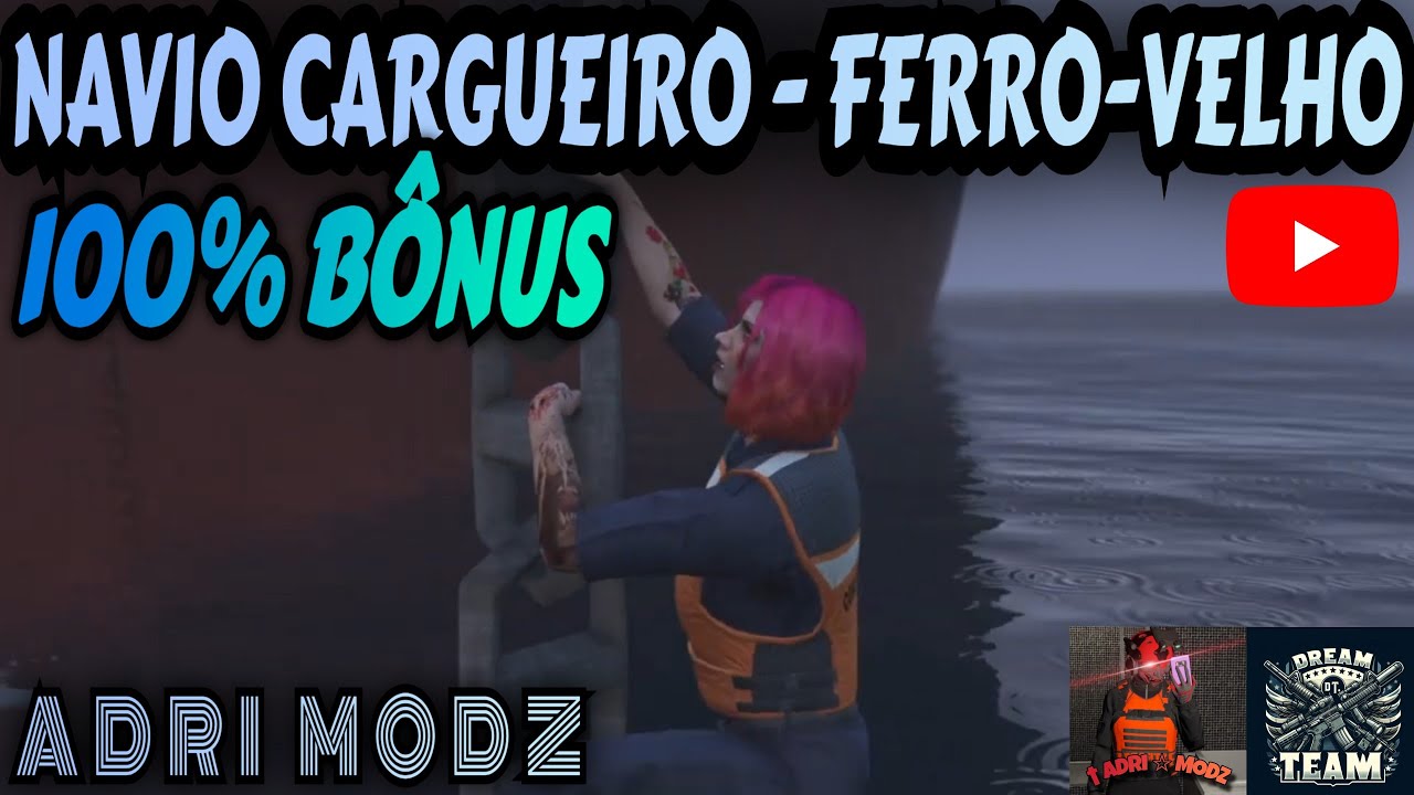 Navio Cargueiro 100% Bônus - Ferro-Velho