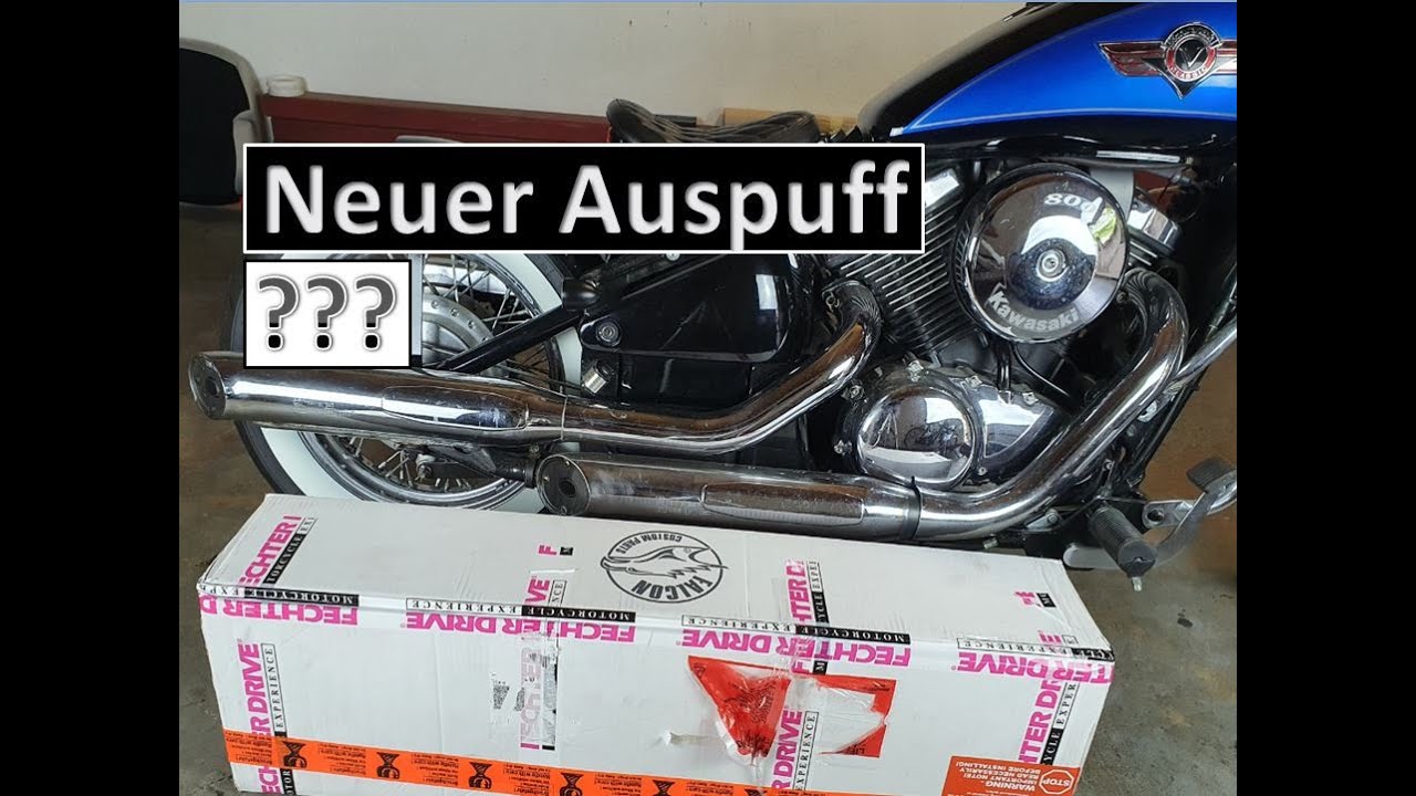 Bobberumbau | Neuer Auspuff | Welcher wird es??? | Kawasaki VN800 Vulcan