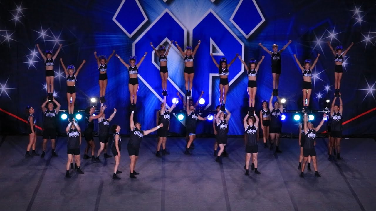 Cheer Athletics Cheetahs Blue Debut 2025