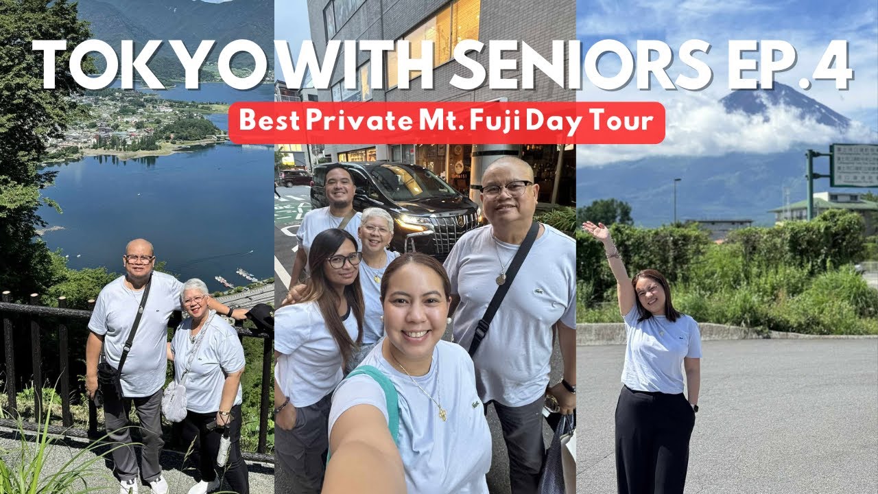 TOKYO, JAPAN WITH SENIORS EP. 4 | Best Private Mt. Fuji Day Tour