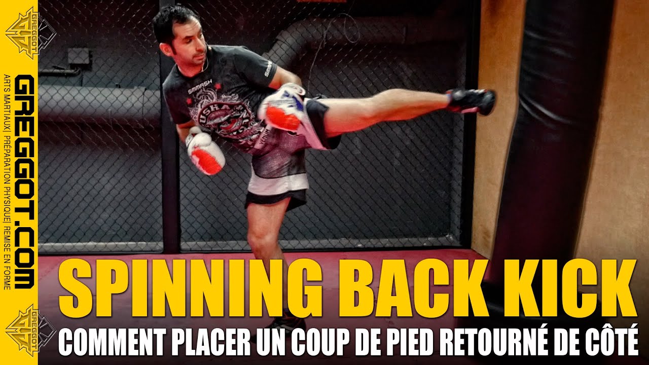 Coup de pied retourné de côté | Spinning Back Kick