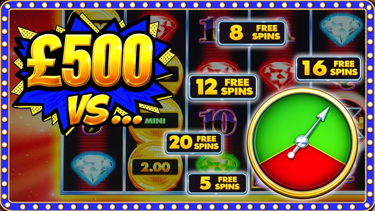 &pound;500 Vs... X Coin Blitz Premium Play! Increasing Free Spins Challenge!