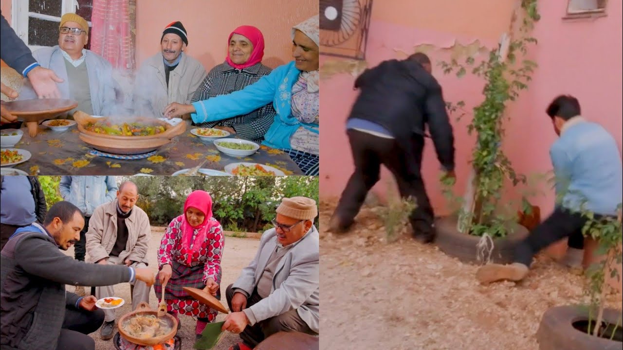 حشمنا الفروج مع الضياف 🤣 وهادشي باش عشيناهم