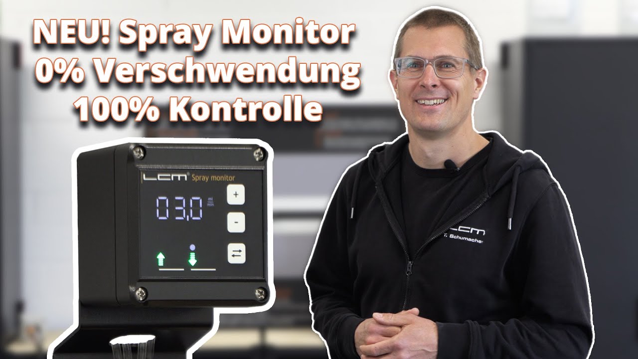 NEU: Der Spray Monitor von LCM – Effizienter sprühen, smarter produzieren