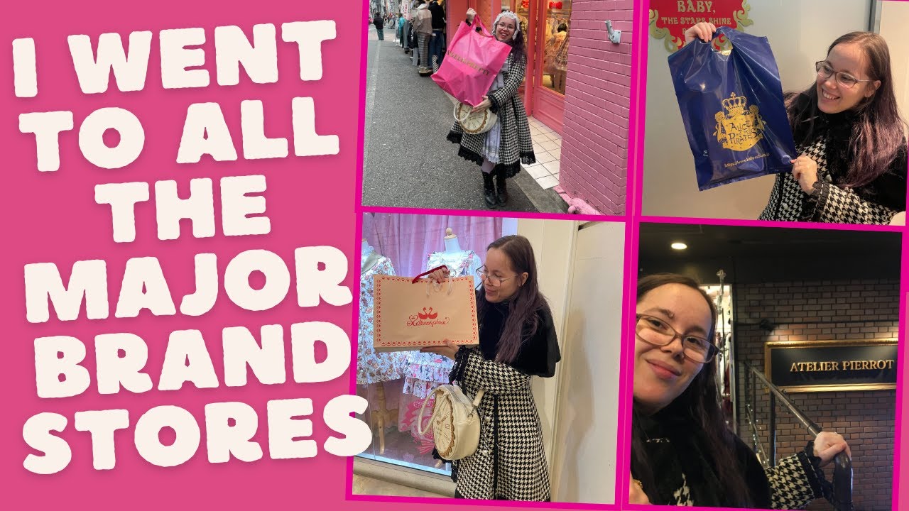Come Lolita Fashion shopping in Osaka with me!