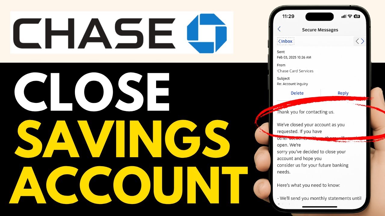 How to Close Chase Savings Account App 2025 (FAST!)