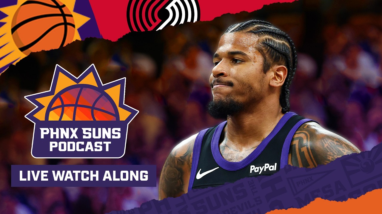 WATCHALONG: Jalen Green GOOD TO GO, Avdija EXITS EARLY in Suns vs Trail Blazers
