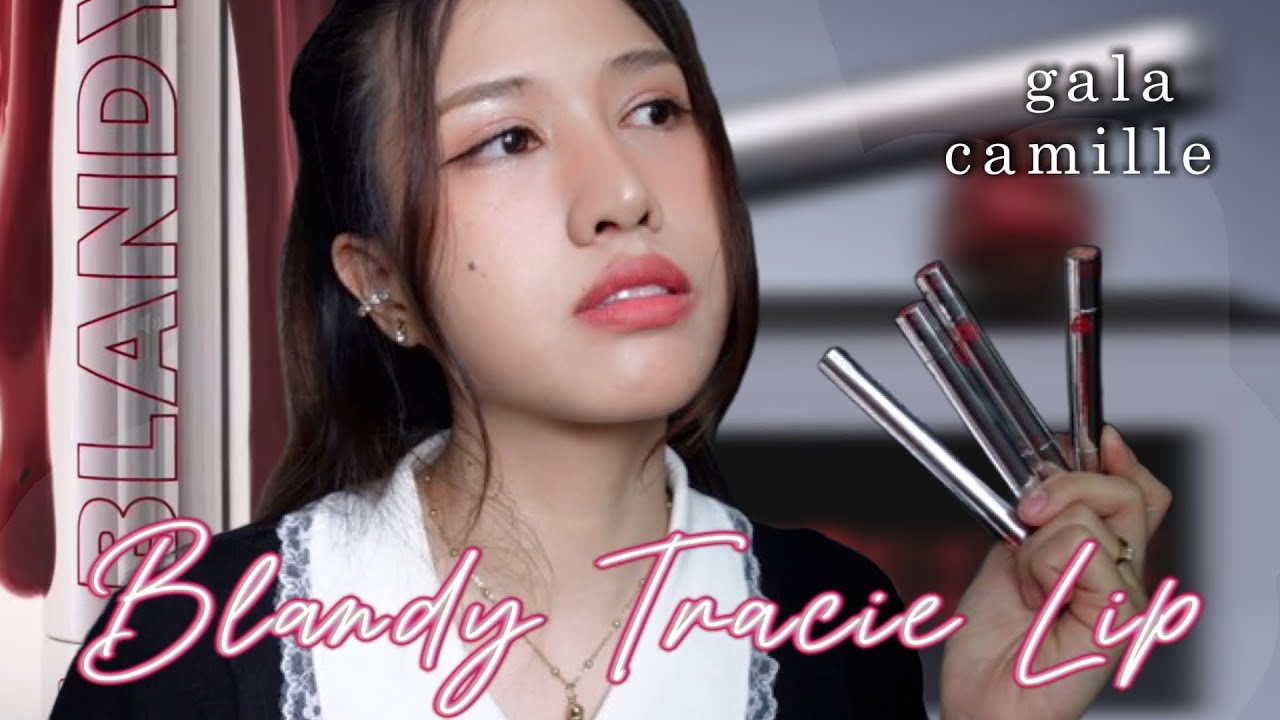 รีวิว GALA Camille Blandy Tracie Lip ทั้ง6สี ✨ |Jann wanpimon