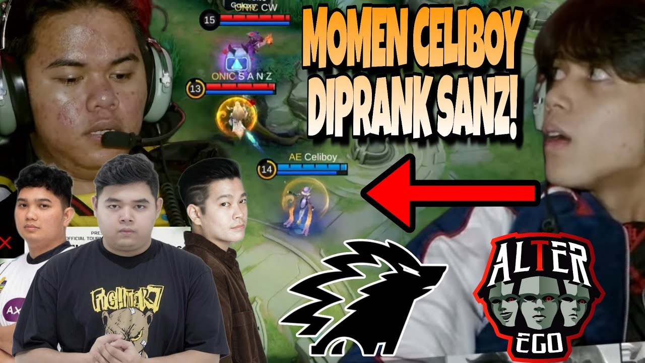GILAAA SAAANNZZZ !! CELIBOY DIPERMAINKAN !! ONIC VS ALTER EGO MATCH 3 - MPL S13
