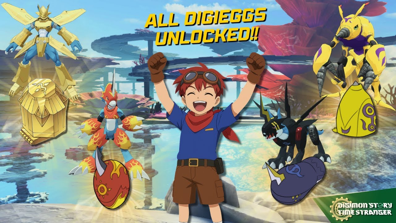Разблокируйте ВСЕ DigiEgg и эволюции в Digimon Story: Time Stranger &mdash; 100% быстрое руководство!
