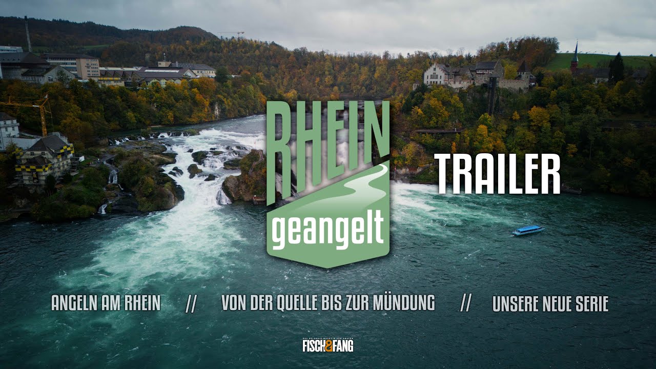 Vom Quellsee bis zur M&uuml;ndung: Wir angeln am kompletten Rhein / RHEINgeangelt Trailer 🎬