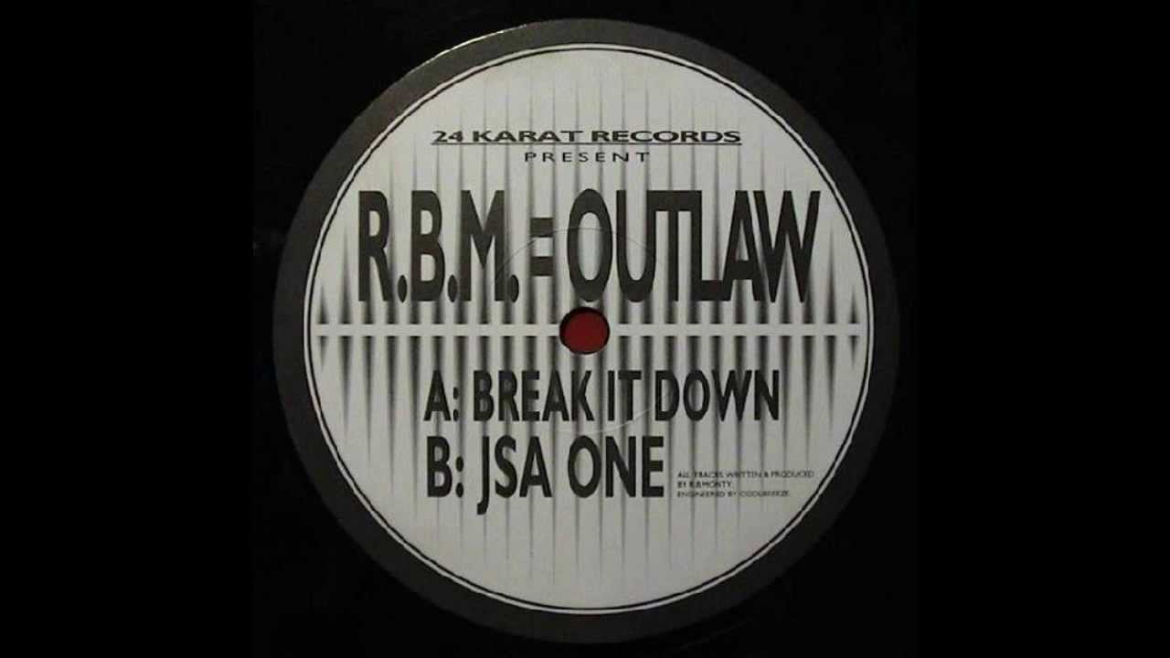 RBM (Rude Bwoy Monty) = Outlaw - Break It Down