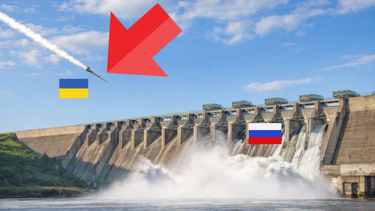 Xem Máy Bay Phản Lực Ukraine PHÁ HỦY một con đập của Nga!