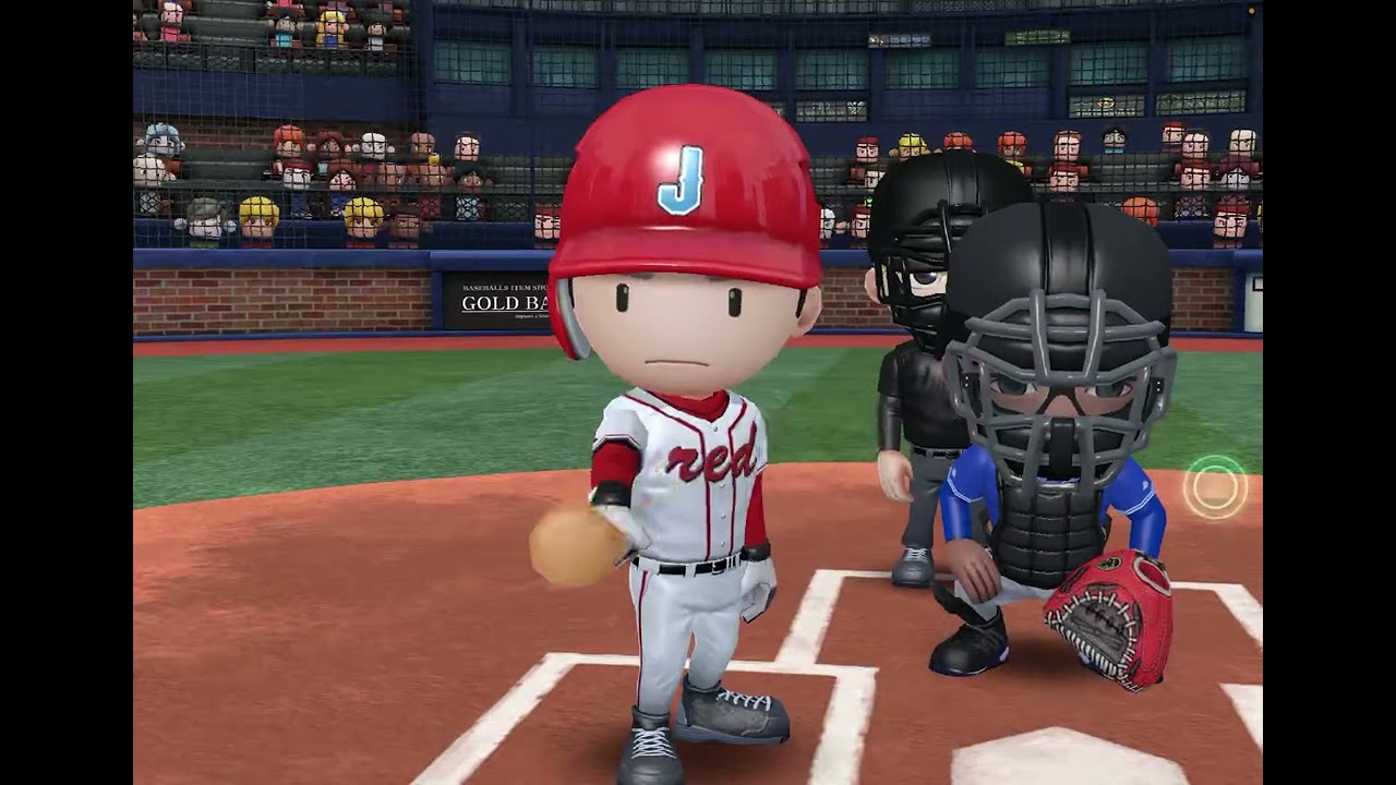 Playing baseball nine