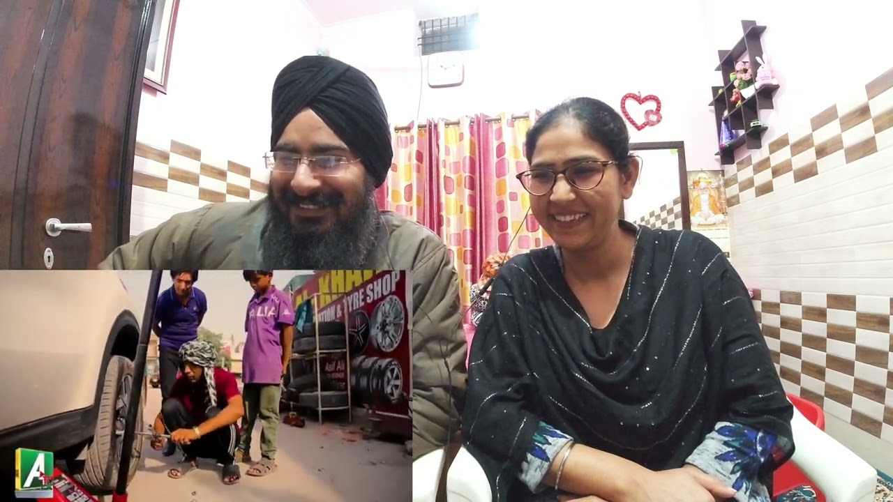 Reaction On Goga Pasrori and Saleem Albela Opend Tires Shop | Non Stop Jugat Bazi | LuckyRV Vlog