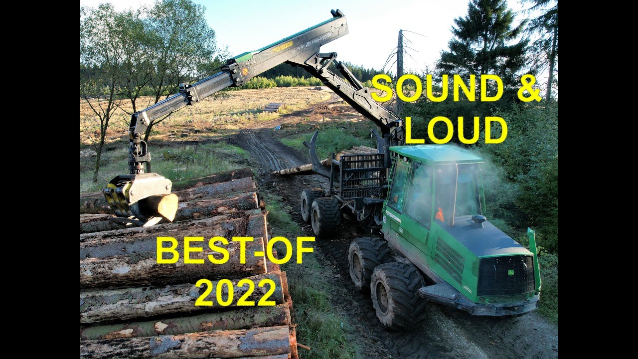 🌲BEST OF 2022 *SOUND & LOUD* • by Forestmachine Impressions • John Deere • Timberjack • Fendt 930🌲