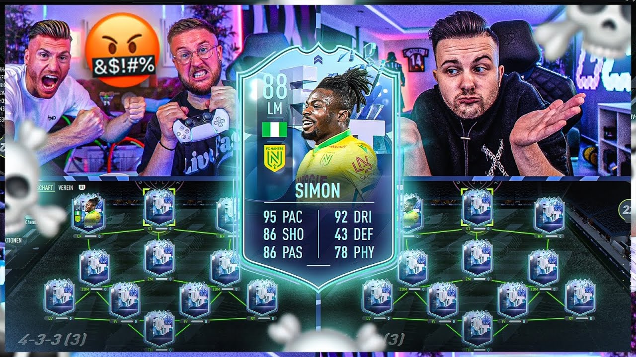 FIFA 22: Moses SIMON FUT FANTASY Squad Builder Battle 😍⭐️