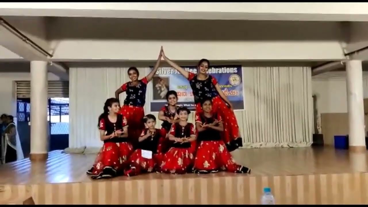 1st prize winning performance by(Therese & Clare)siblings &friends.❤ Clare's first stage performance