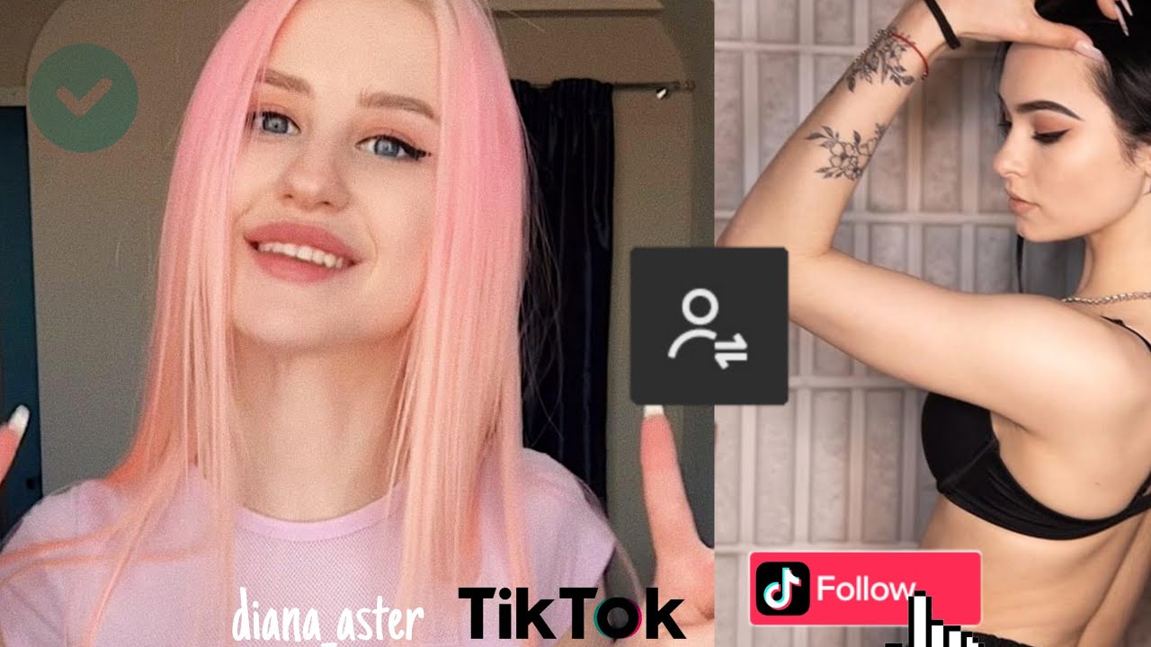 ВИДЕО С ТИК ТОКА  АНАСТАСИЯ УСЕЕВА & ДИАНА АСТЕР