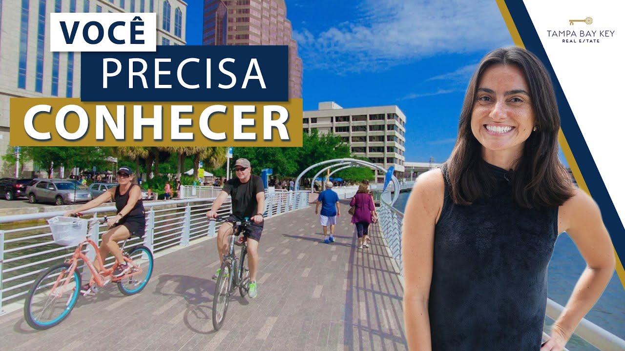 332. SOMOS NOVAMENTE, UMA DAS MELHORES CIDADES DOS EUA! Riverwalk Tampa FL
