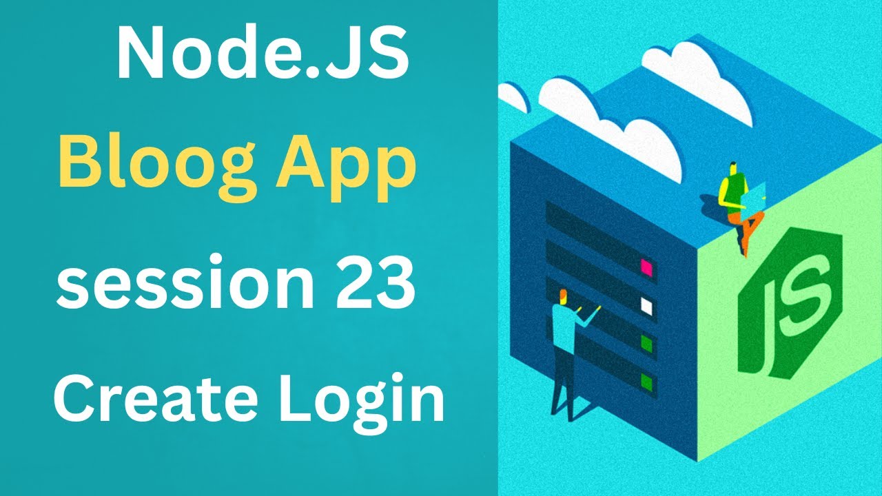 دبلومة node.js ||  المحاضرة 23 ||Create Login