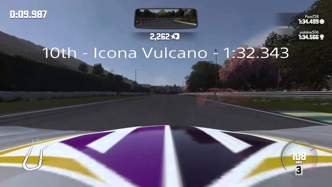 DriveClub Fastest Timed Laps - Supercars
