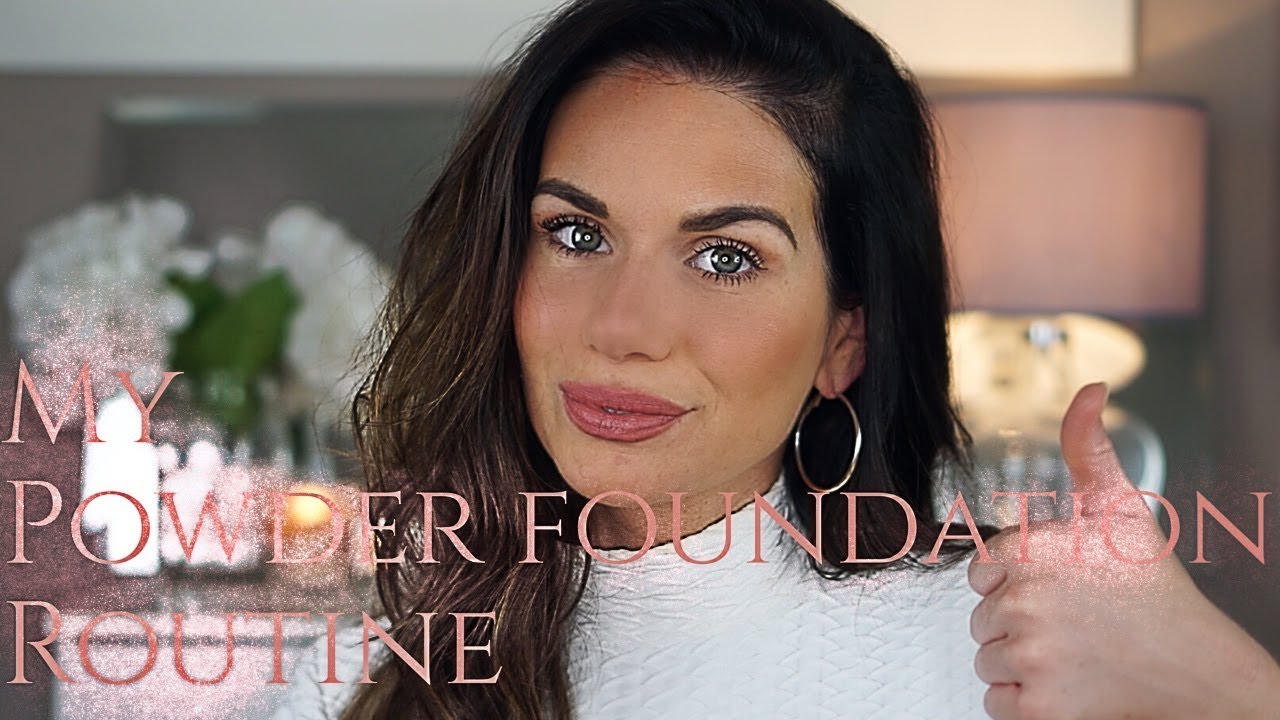 ❗️BESTE Puder Foundation | My Powder Foundation Routine |UNDER 15 min