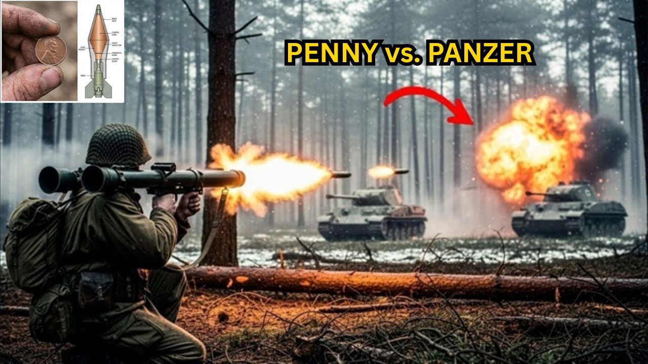 They Put “Penny-Lined” Rounds in a Bazooka — Germans Called Them Panzer Killers | WW2