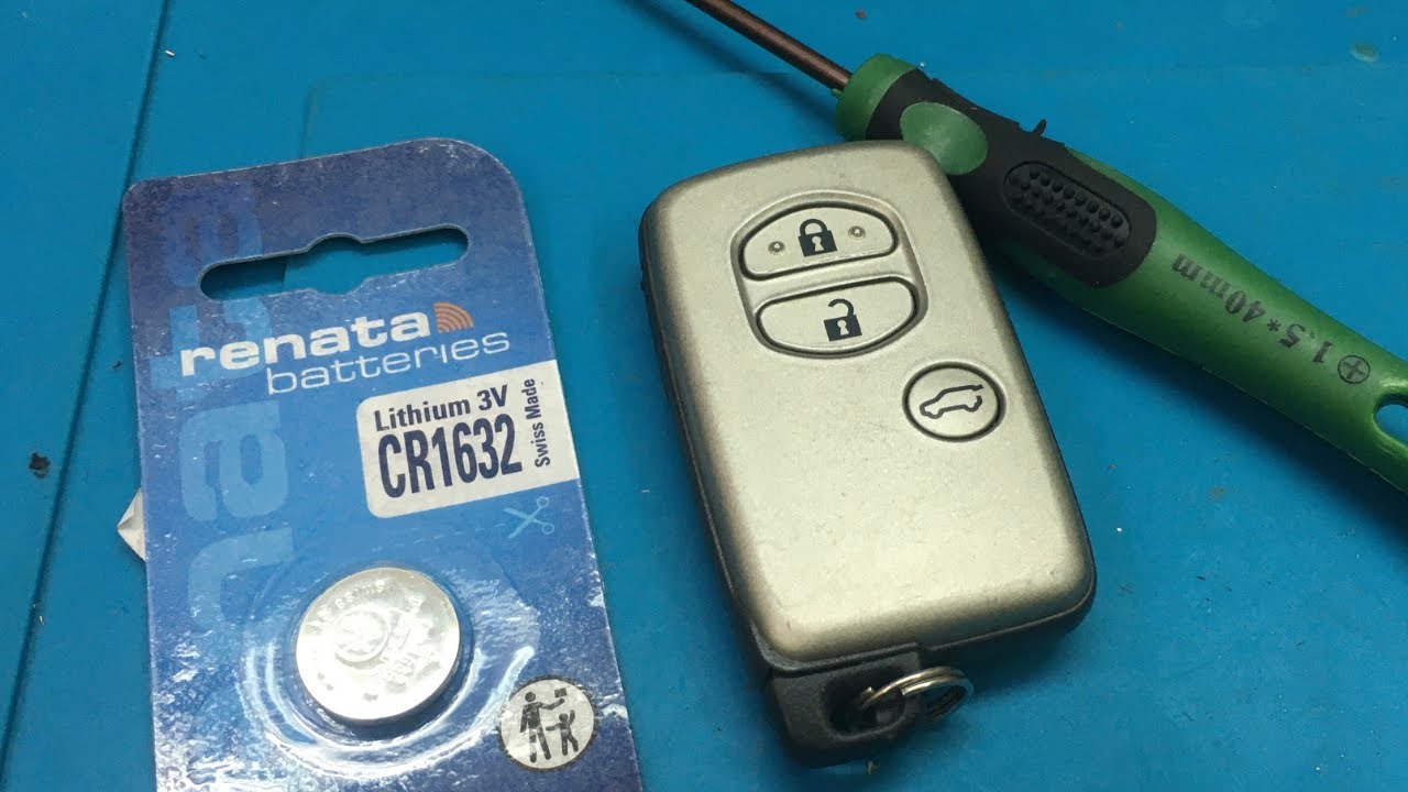 Land Cruiser  (Prado) Key fob battery change