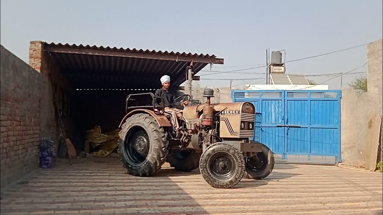 ਅੱਜ ਆਪਾਂ ਮਿੱਤਰੋ ਟਰਾਲੀ ਚੋਂ ਕੱਢ ਕੇ ਆਈਸਰ ਨੂੰ ਸ਼ੈਡ ਥੱਲੇ ਲਾਇਆ