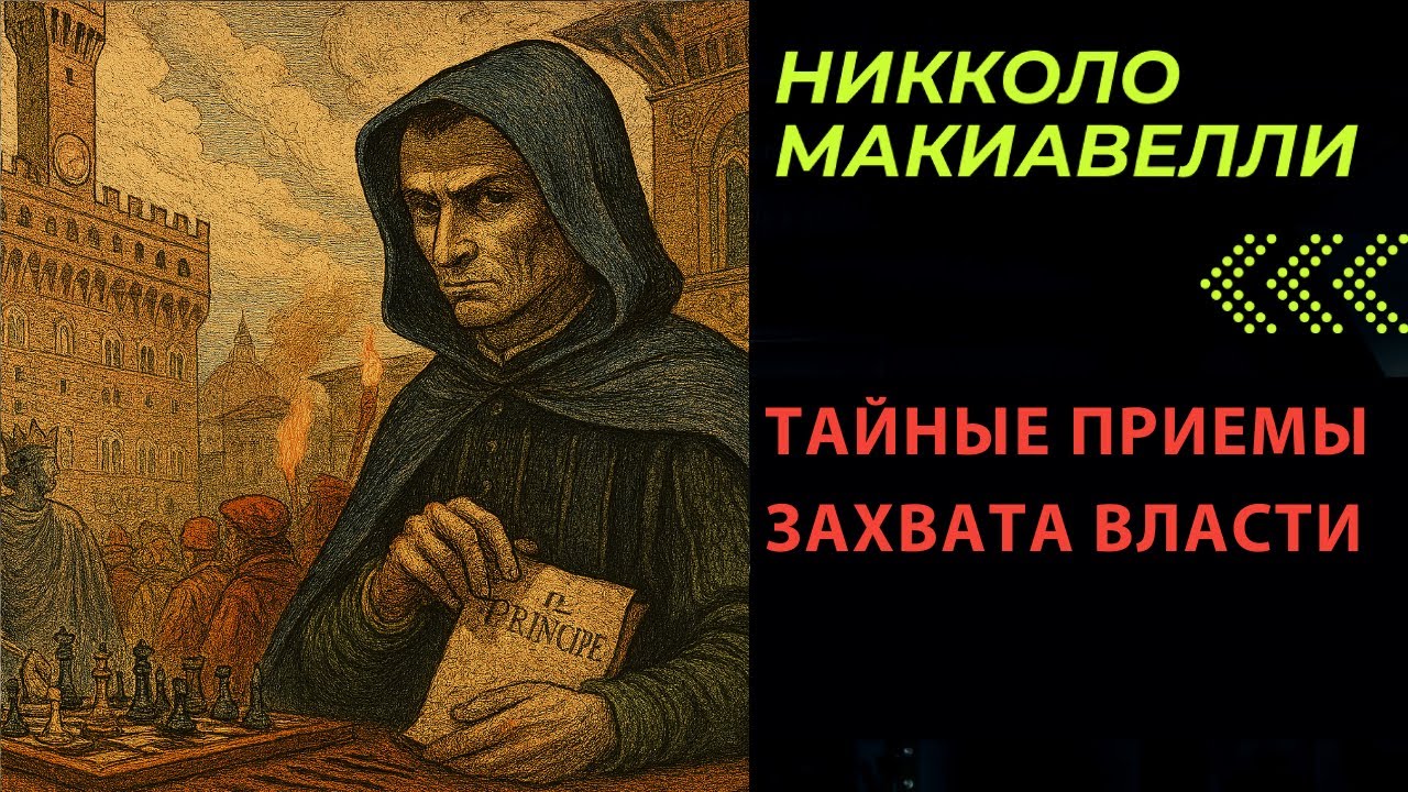 9 шагов для обладания властью. Н. Макиавелли
