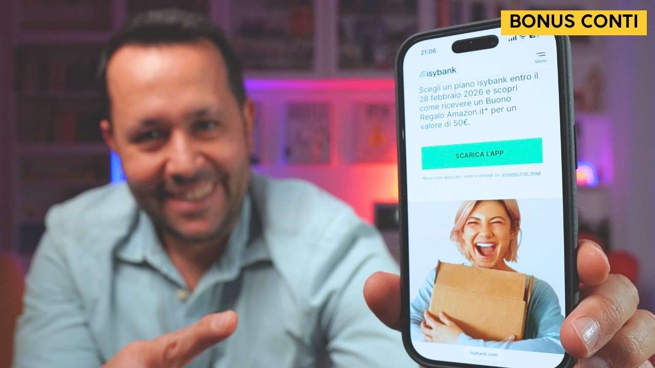 BUONO AMAZON ISYBANK 50 Euro (Iniziativa isyGift 3)