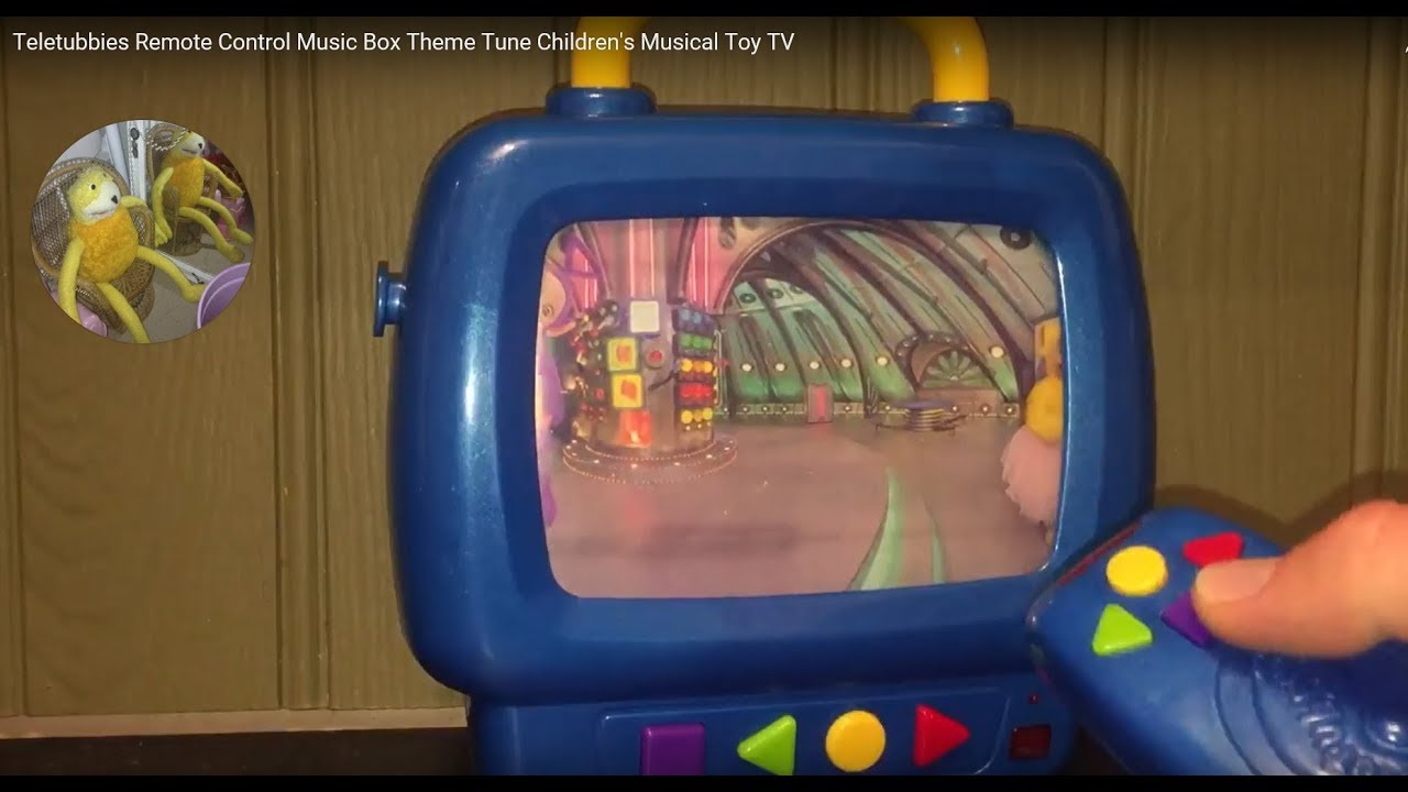 Teletubbies Remote Control Music Box Theme Tune Children's Musical Toy TV