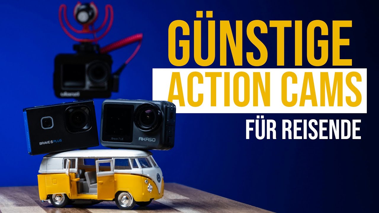 Was taugt eine Action Cam unter 200 Euro? Akaso Brave 7 LE / Akaso Brave 6 Plus vs. DJI Osmo Action