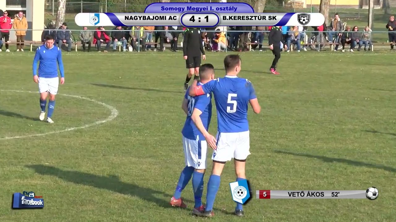 NAGYBAJOMI AC - BALATONKERESZTÚR SK  9 - 1 (3 - 1)