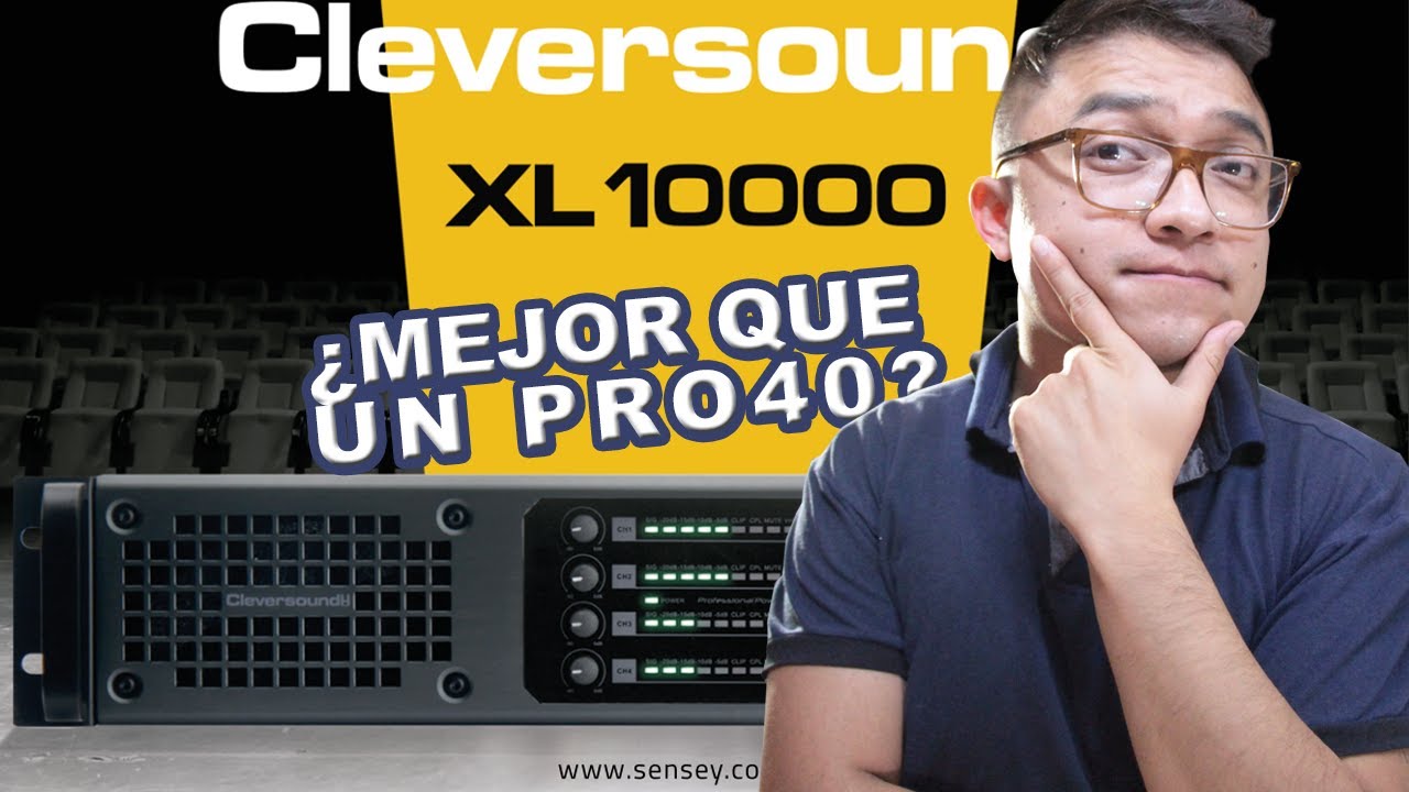 🎵 El Amplificador de Bajos CleverSound XL 10000: Potencia y Eficiencia en un Solo Equipo 🔊
