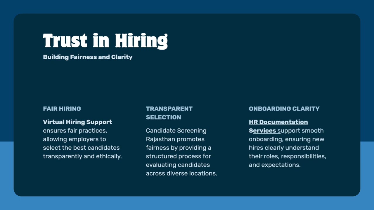 Why HR Documentation Services Matter for Employee Trust 