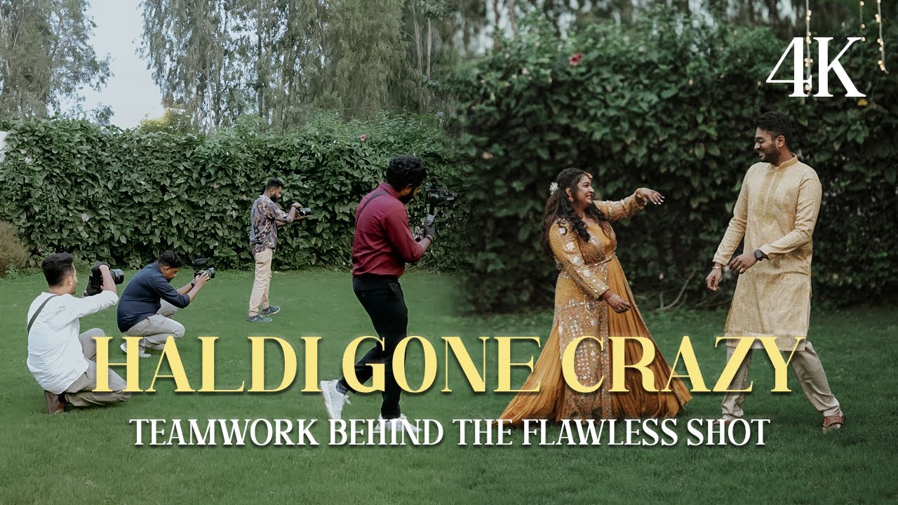 Making of unforgettable Haldi photoshoot : The Art of Capturing Rituals : Team 2Bonds