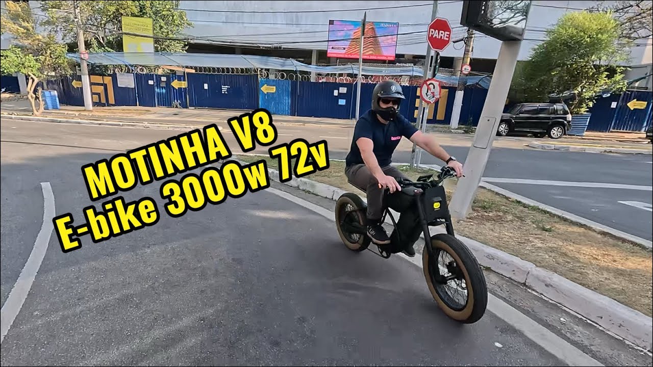 Motinha V8 - Volcon Brat 3000w ebike custom brasileira ⚡️