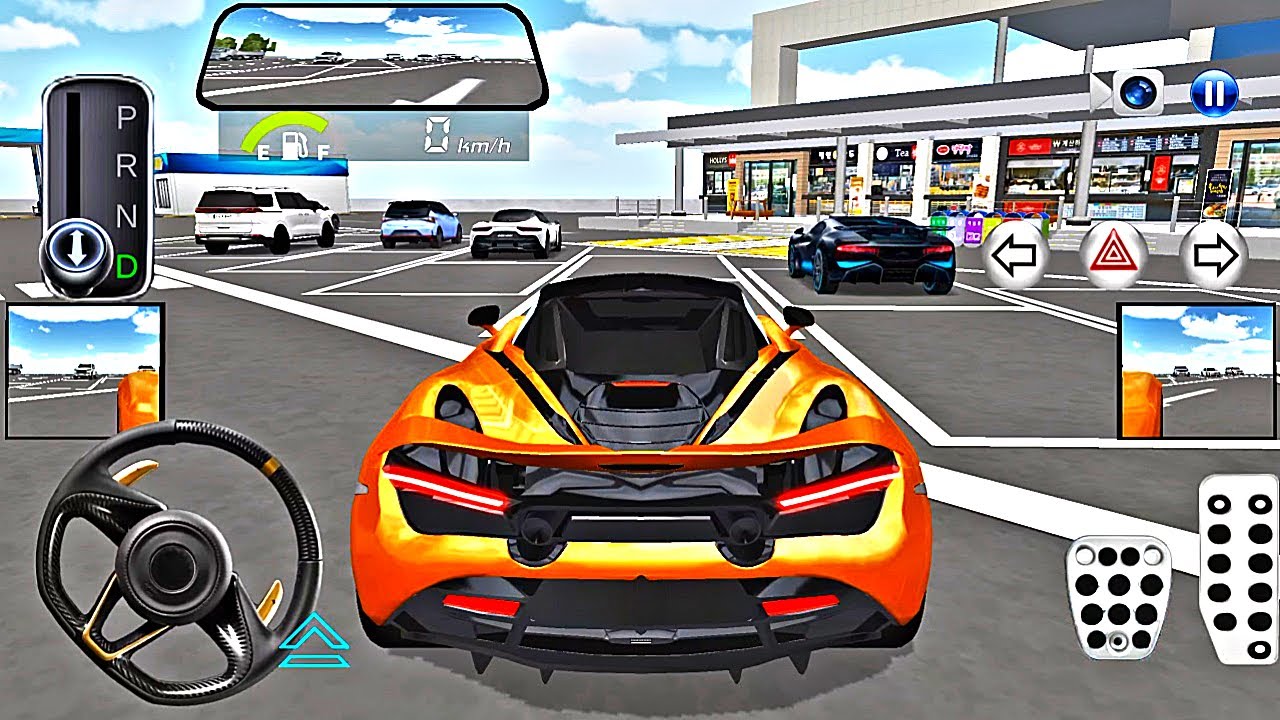 McLaren Top Speed Highway Ride | 3D Driving Class 2 Gameplay | Ultra Realistic Car Simulator 2025