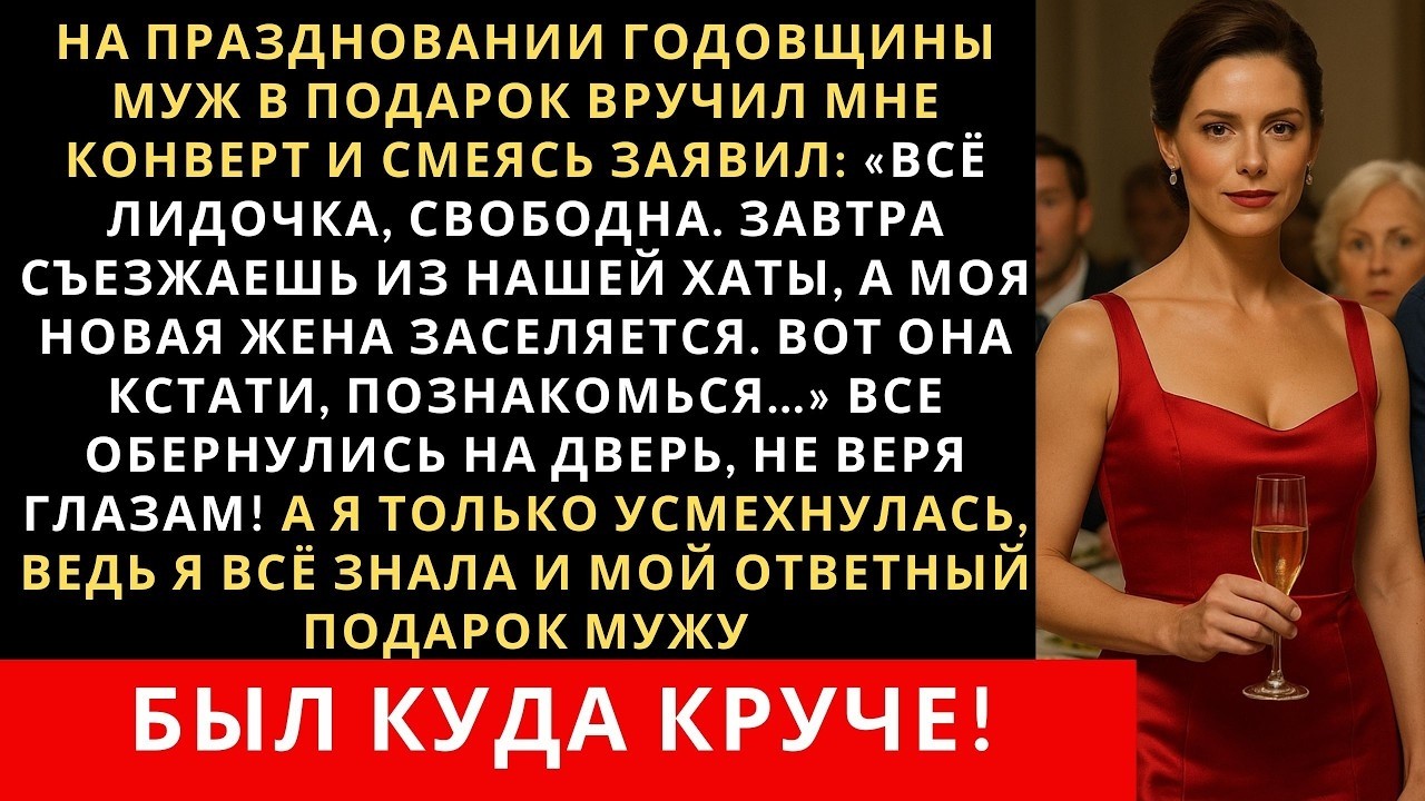 На нашу годовщину муж подарил мне конверт… Я не ожидала того, что было внутри!