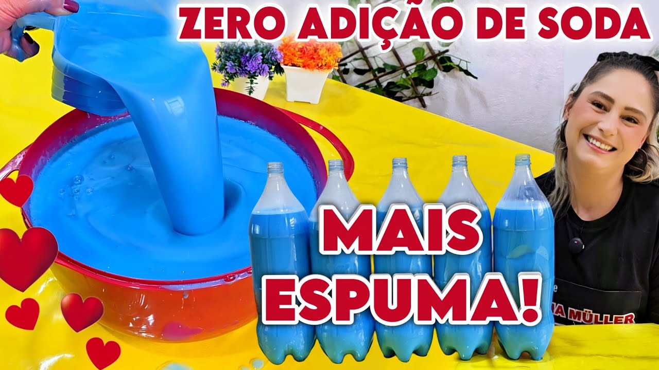 Receita Bombástica: Sabão Omo Sem Óleo, Sem Soda e Com Amida Para Roupas Impecáveis!