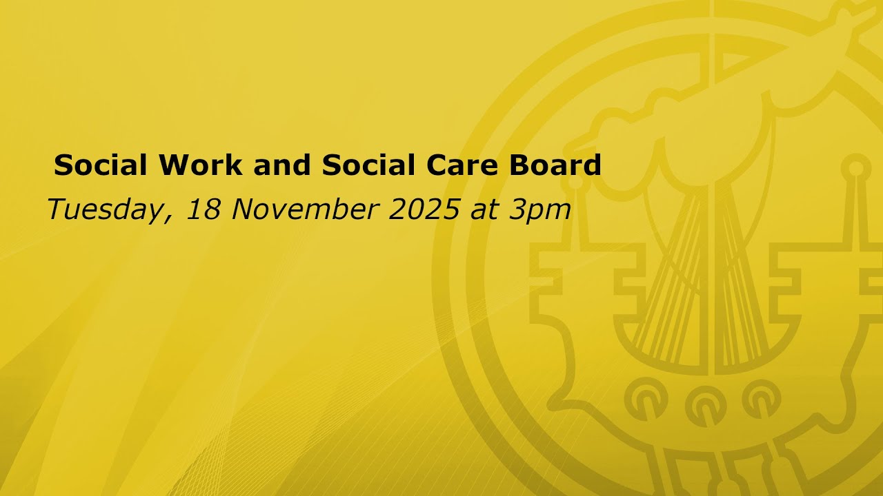 Social Work and Social Care Board - 18 November 2025