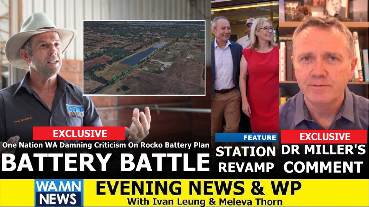 Evening News & WP - [Rocko Battery Battle + Midland Station Relaunch!]