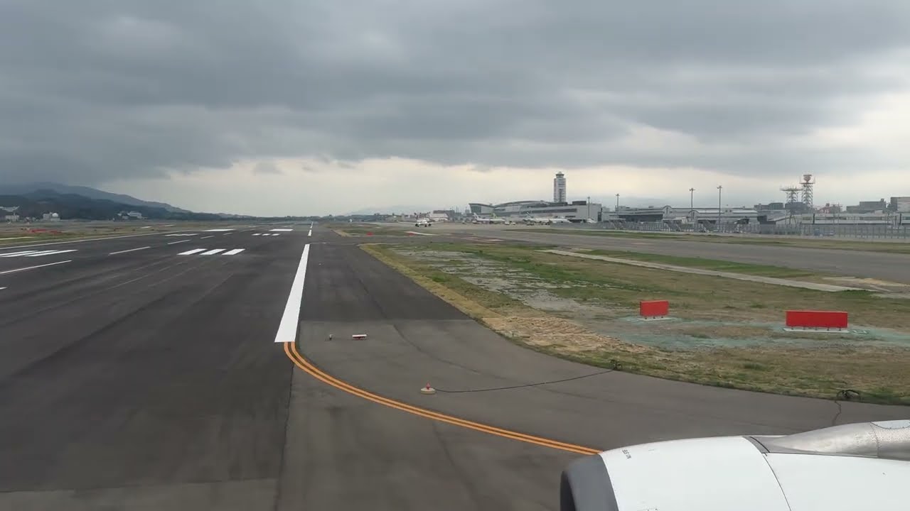 【新滑走路から離陸！！】2025.03.27 福岡空港から桃園国際空港へ