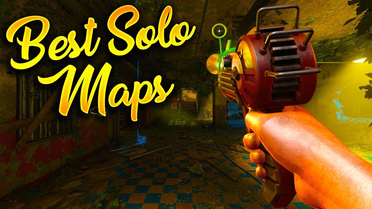 Top 10 Best Maps to Play Solo in Treyarch Zombies! (Call of Duty Zombies Top 10)